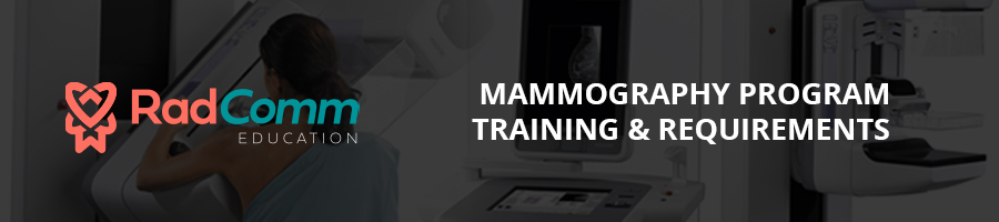 Mammography Program Training & Requirements